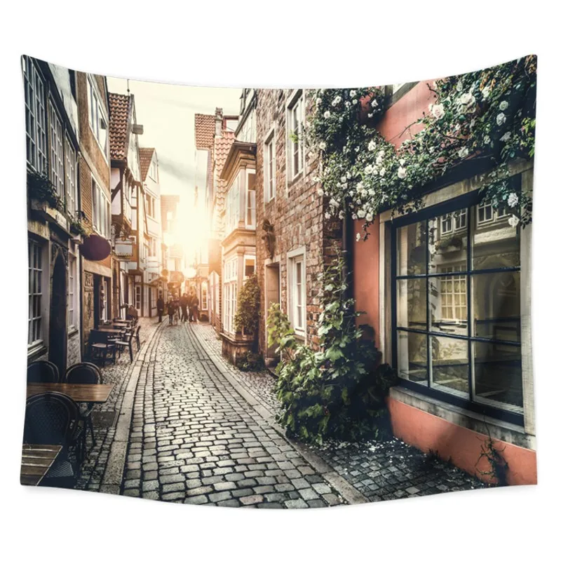 Nordic Bedside Tapestry for Bedroom and Living Room, Wall Decoration, Tarpaulin Tablecloth, Background Cloth