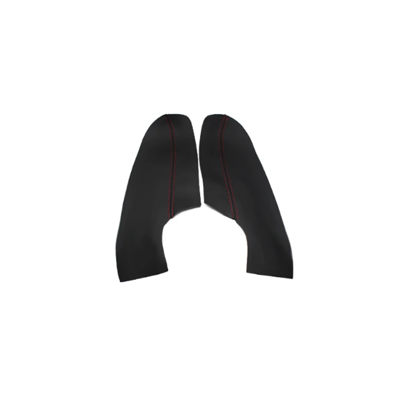 Microfiber Leather Only Sedan Car Door Armrest Panel Cover Protection Trim For VW Polo 2011 2012 2013 2014 2015 2016