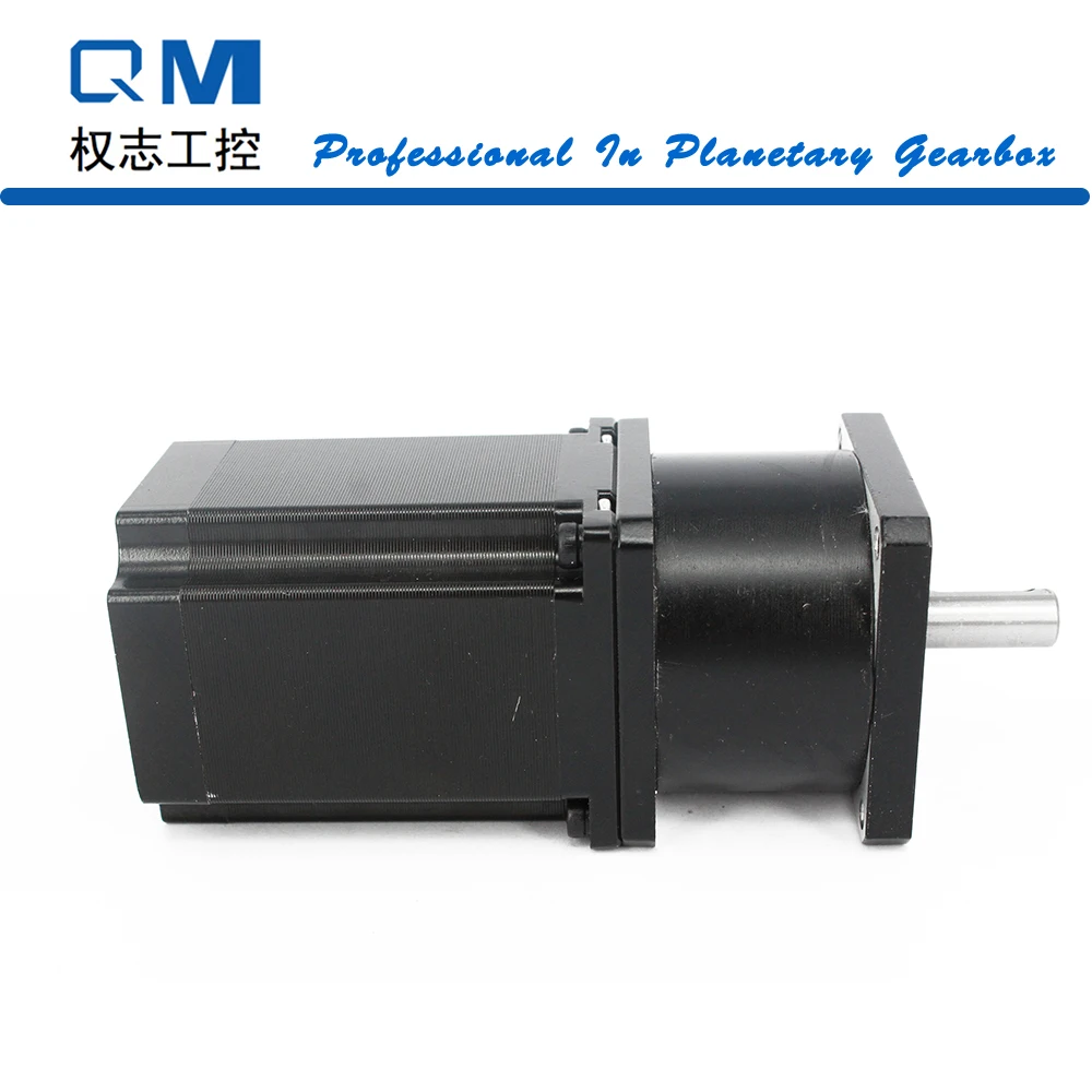 

Gear Stepper Motor Metal Planetary Gearbox Ratio 5:1 15Arcmin NEMA23 L=77mm 3.0A CNC Robot Pump