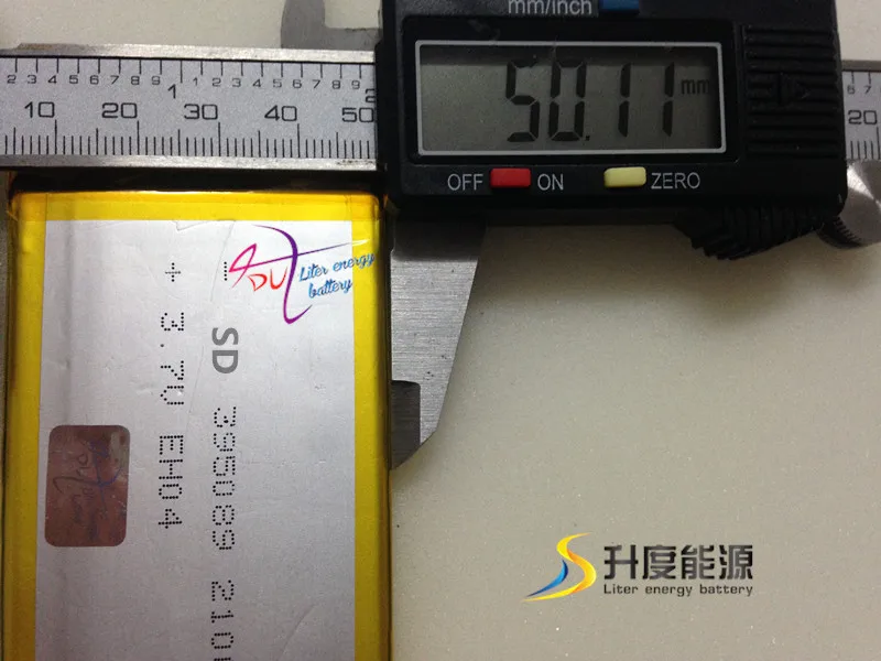 خلية بطارية قابلة لإعادة الشحن 405090 ، قرص ليثيوم أيون ، بطارية بوليمر 3.7 فولت لإضاءة الشوارع/الكمبيوتر المحمول/المنتج الرقمي ، SD395089