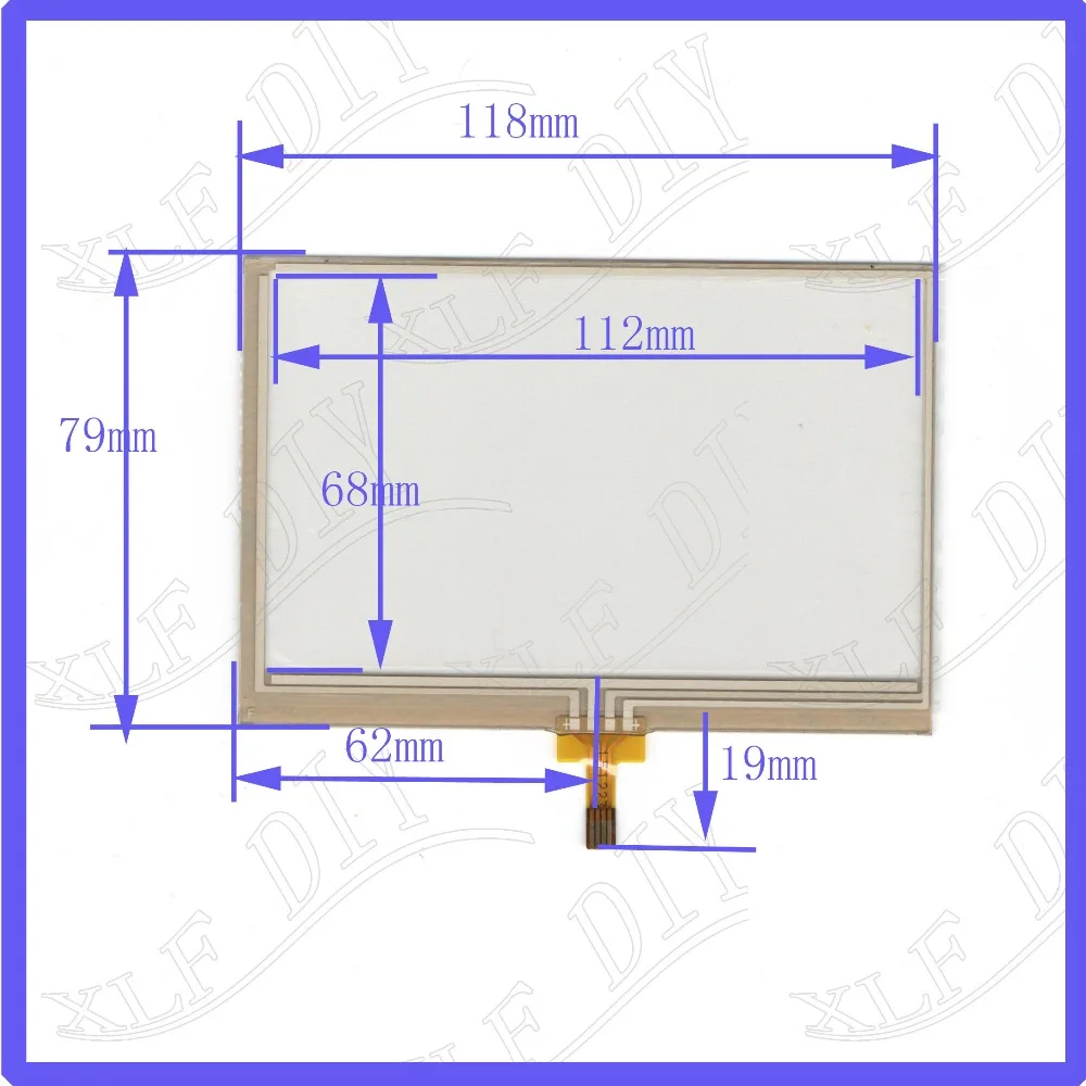 

ZhiYuSun 5 дюймов 118*79 4 провода GPS сенсорный экран ширина сенсорной панели 79 мм длина 118мм это совместимо 151223