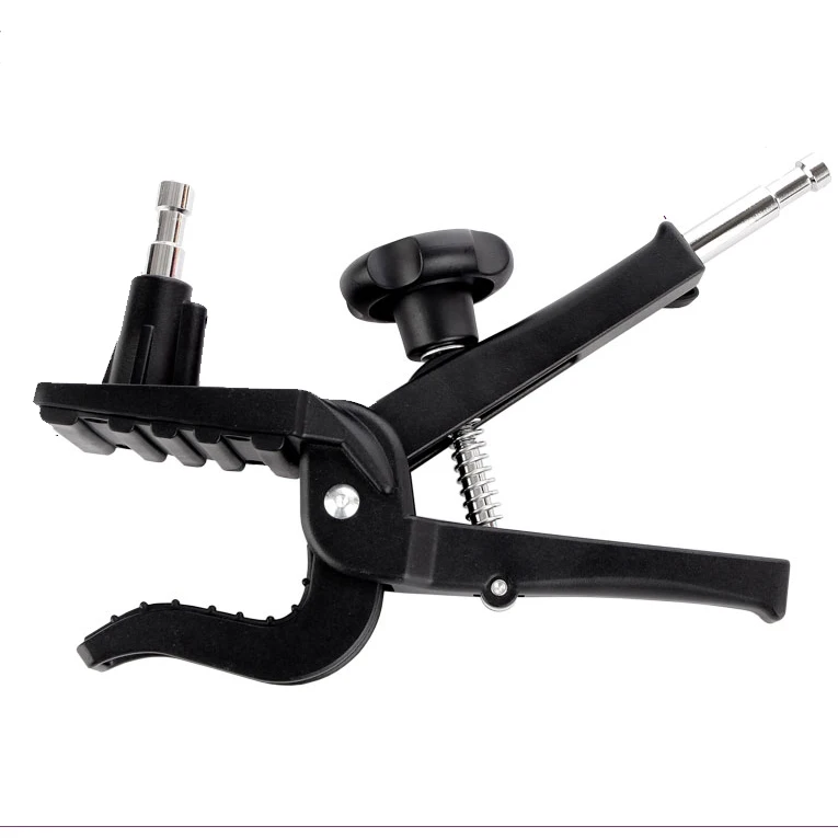 Large Gaffer Grip / Pelican Clamp Crocodile Shape Super Pelican Gaffer clamp 5/8'' Baby Pin & Receiver for photo studio film