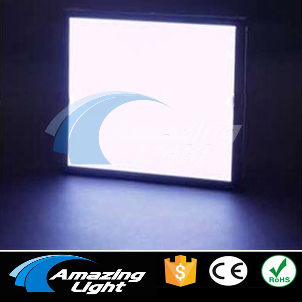 Electroluminescent El Panel Light 30cm x 30cm DIY EL Backlight Paper Lamp Sheet for Warning Cosplay Party Decoration