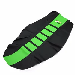 7 Color Ribbed Rubber Gripper Soft Seat Cover For Kawasaki KDX 200 220 250 400 420 450 KLX 125 145 300R 400R 450R 650R KX450F