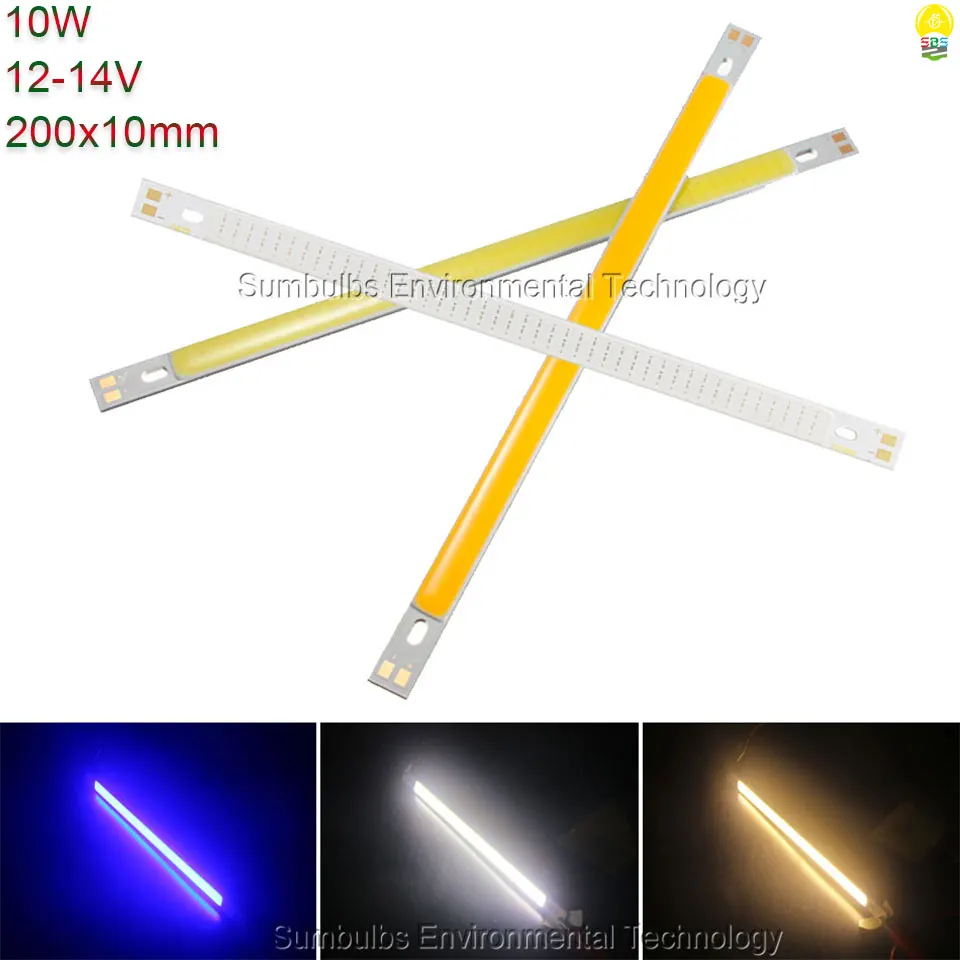 DC Bulb 1W 5W 10W 20W 50W COB LED Strip Lamp Light Blue Red White Source for DIY LED Matrix Chip On Board For DIY