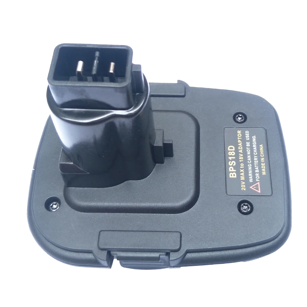 For Black&Decker 20V Li-Ion for PORTER CABLE 20V Lithium Ion Battery BPS18D Battery Adapter for DC9096 DC9098 DE9096 18V Battery