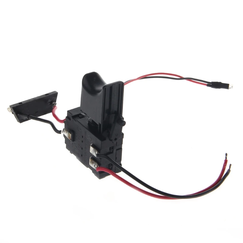 Electric Drill Dustproof Speed Control Push Button Trigger Switch DC 7.2-24V Cordless Drill Switch
