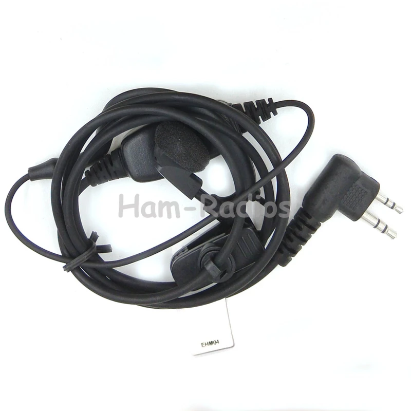 

Новый 2-контактный большой PTT наушник с микрофоном для Hytera HYT TC-500 TC-600 Motorola Двусторонняя радиосвязь GP88 GP88S GP300 GP2000 трансивер