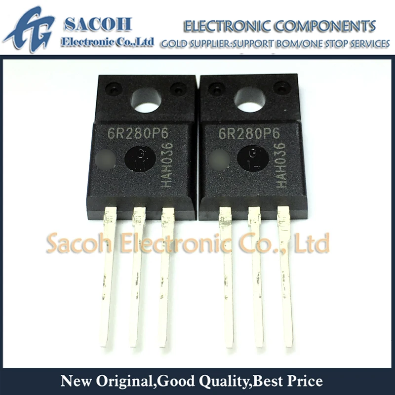 New Original 5Pcs/Lot IPP60R280P6 6R280P6 OR IPA60R280P6 OR IPB60R280P6 TO-220 13.8A 600V Power MOSFET