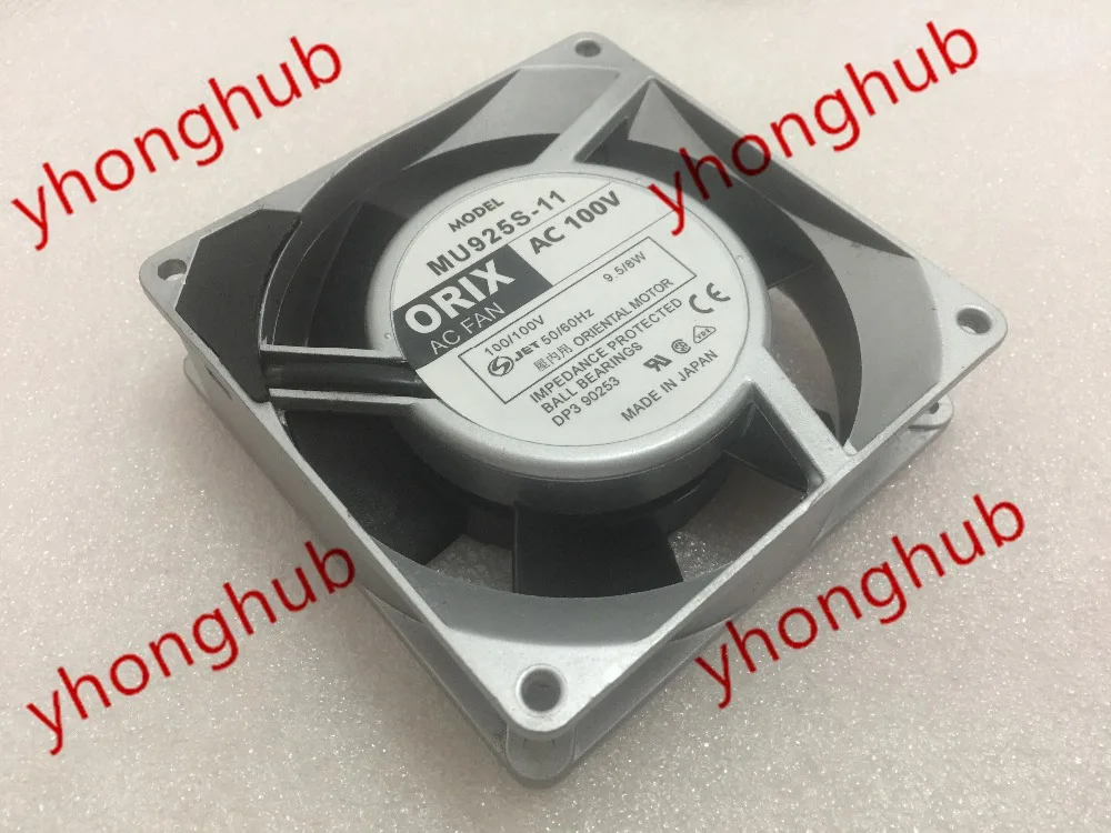 

ORIX MU1238A-41B AC 200V 14/13W 120x120x38mm Server Cooling Fan