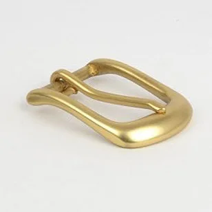 30mm solid brass belt buckle D-shaped Horseshoe buckle casual pin buckle Ms. belt buckle DIY Leather craft Metal Accessories