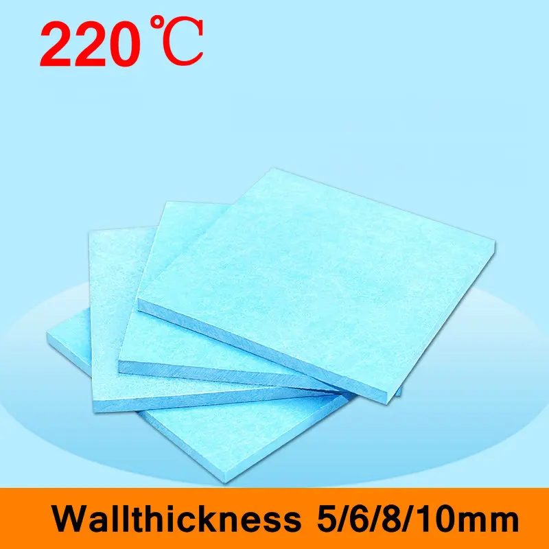 220 Degree Centigrade Mold Mould Heat Shield Glass Fibre Sheet High-temperature Plate Insulating Base Board 5mm 6mm 8mm 10 Wall