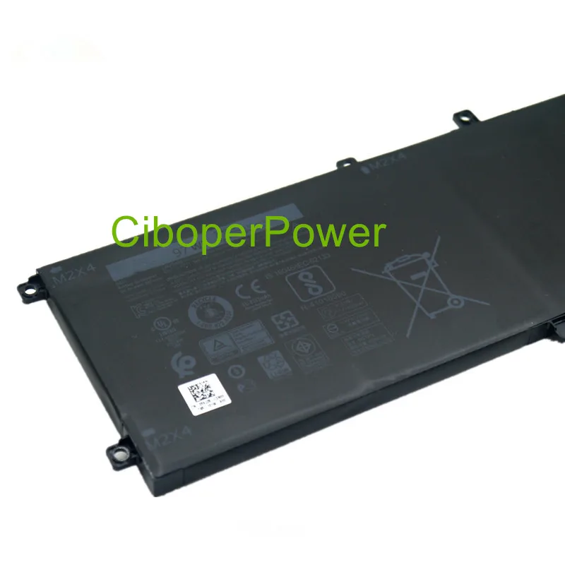 11.1V 97wh original quality Laptop Battery For 5510 XPS 15 9550 9560 6GTPY