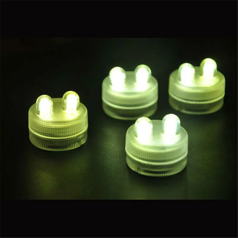 Super Bright Battery LED Submersible Floralyte Waterproof LED Candle Wedding Centerpeice Decoration Light