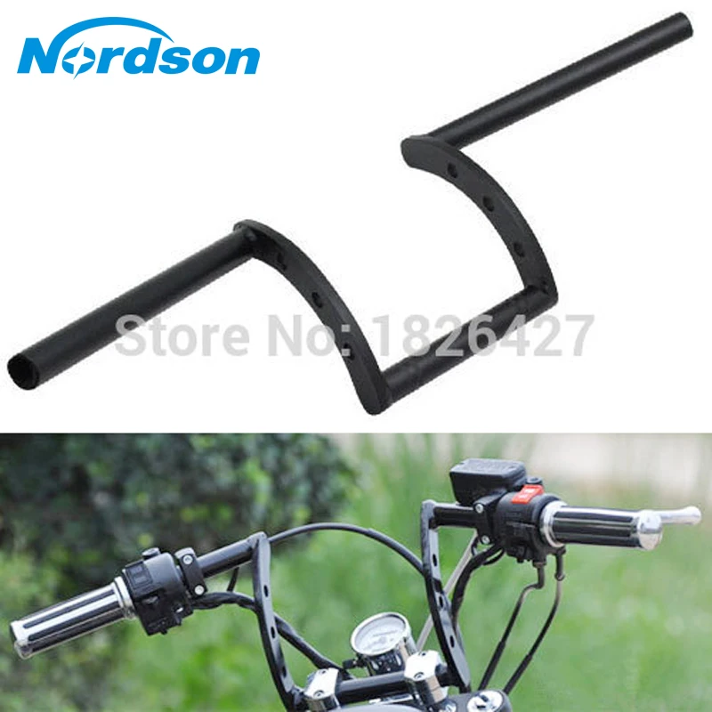 

Drag Pullback Motorcycle Handlebar 7/8'' 22mm or 1" 25mm Z Bars For Harley Davidson Sportster XL883 XL1200 Dyna Glide Bobber