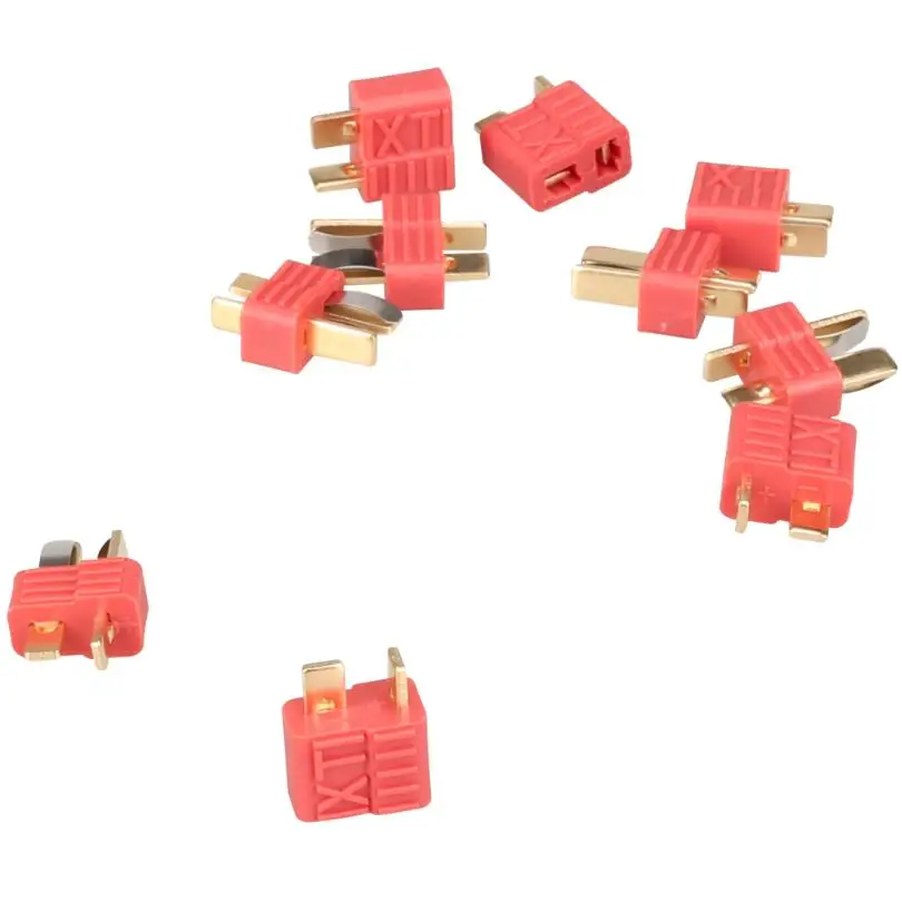 Hot Sales 10pairs  XT T plug Dean Connector Anti-skid For ESC Battery male and female 20% off