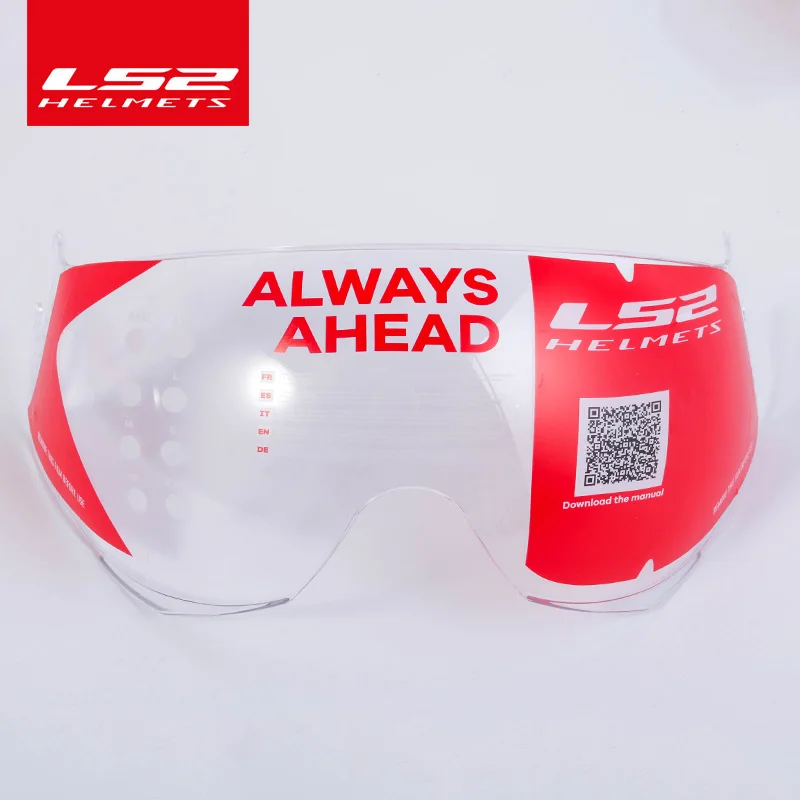 LS2 airflow helmet shield transparent silver black colorful replace face lens visor only suit for LS2 OF562 helmet