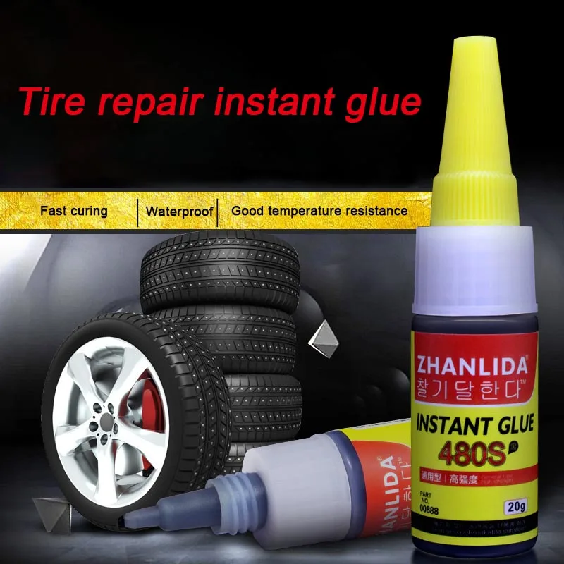 Auto Universal 20g Car Wheel Tire Tool Tyre Sealer Protection Puncture Sealant Glue for Bike Car Tire Patch Repair Car Styling