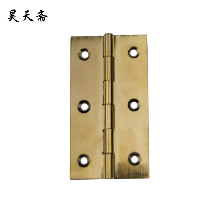 

[Haotian vegetarian] copper hinge hinge antique Ming and Qing Chinese decoration doors thick copper live HTF-057