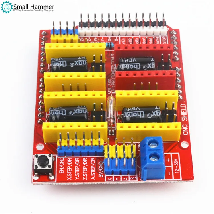 CNC shield v3 engraving machine expansion board 3D printer A4988 driver board