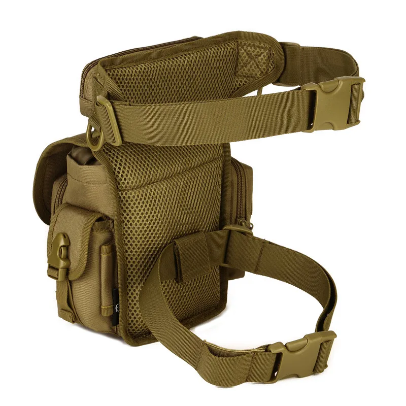 Outdoor Multifuntional Tactical Drop Leg Bags Swat Hunting Tool Waist Packs Outdoor Sports Nylon Bag