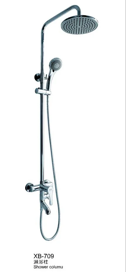 Premium bathroom copper plating high - grade rain shower rain shower set water - saving shower set