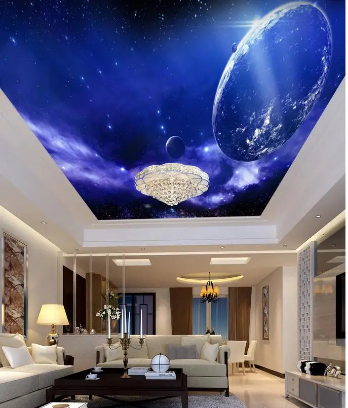 

3d stereoscopic wallpaper blue sky ceilings 3d wallpaper living room custom 3d wallpaper murals ceiling