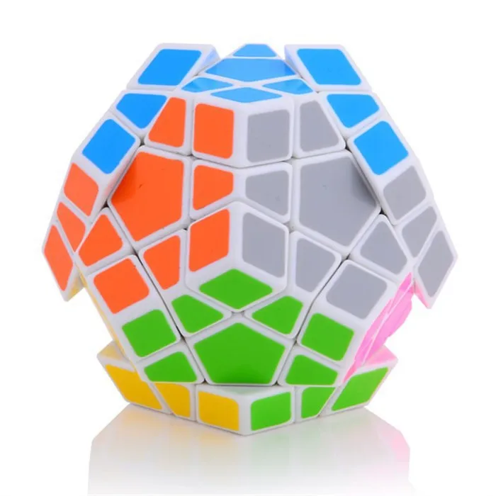 Puzzle Cube professionnel Shengshou SS Megaminx, 5x5x5, en PVC et mat, nouveaux autocollants Cubo Magico, vitesse, jouets classiques, livraison gratuite, 2015