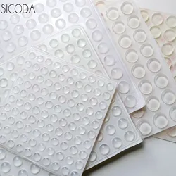 SICODA Hifi audio shock absorber pin silicone rubber anti-slip rubber mat self-adhesive draw waterproof gasket Bumpers for Door