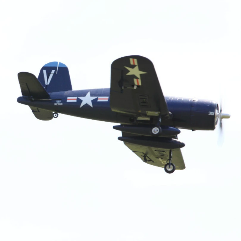 FMS 800mm Mini F4U Corsair V2 Blue 4CH EPO Small Cheap PNP RC Airplane Warbird Hobby Model Plane Aircraft Avion EPO Foam