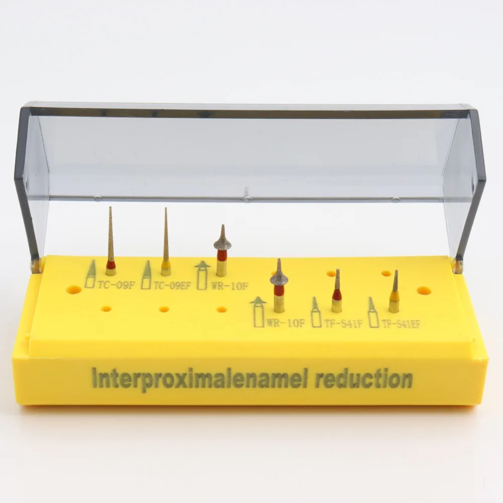 

1 Kit(6pcs) Dental Interproximalenamel Reduction Diamond Burs Drill Kit Dentists Professional