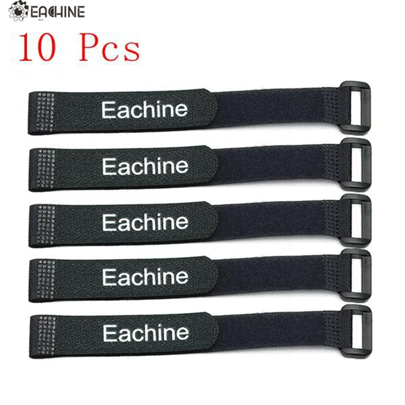 Eachine  10PCS Strong 26*2cm Lipo Battery Tie Cable Tie Down Strap Colors For RC Helicopter Quadcopter Spart part