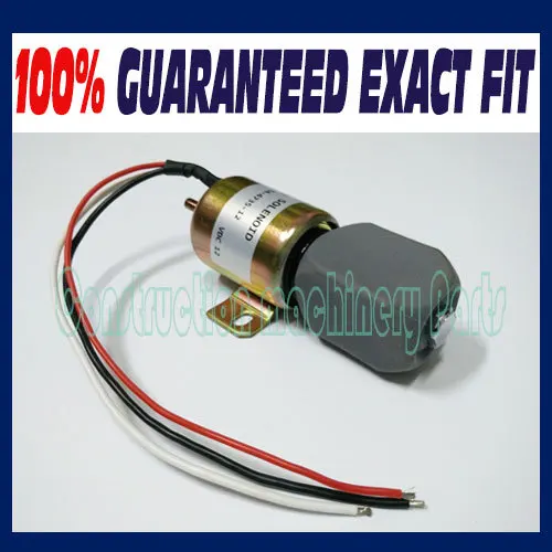 Flameout solenoid,Wholesale Fuel Shutdown 24v stop solenoid SA-4735-24 1756ES-24E3ULB1S5 for hyundai excavator