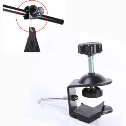 

Metal Clamp U Clip Bracket with Hook for Photo Studio Arm Weight Balance Sandbag