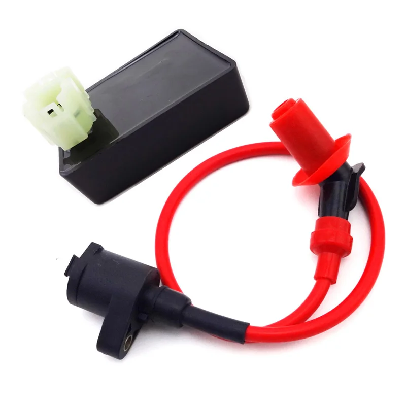 XLJOY Performance 6 Pin DC CDI Racing Ignition Coil For Kymco SYM Vento Scooter GY6 50cc 125cc 150cc Engine Moped Scooter