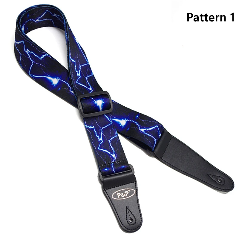 Adjustable Guitar Straps, Accessories for Electric and Acoustic Guitar, Belt, High Quality