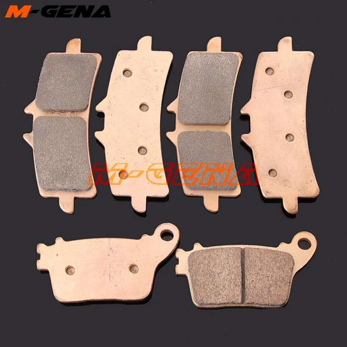 Motorcycle metal sintering brake pads For GSX-S1000 GSX-S1000F 2015 2016 2017 GSXR1000 K11 2011 2012 2013 2014 2015