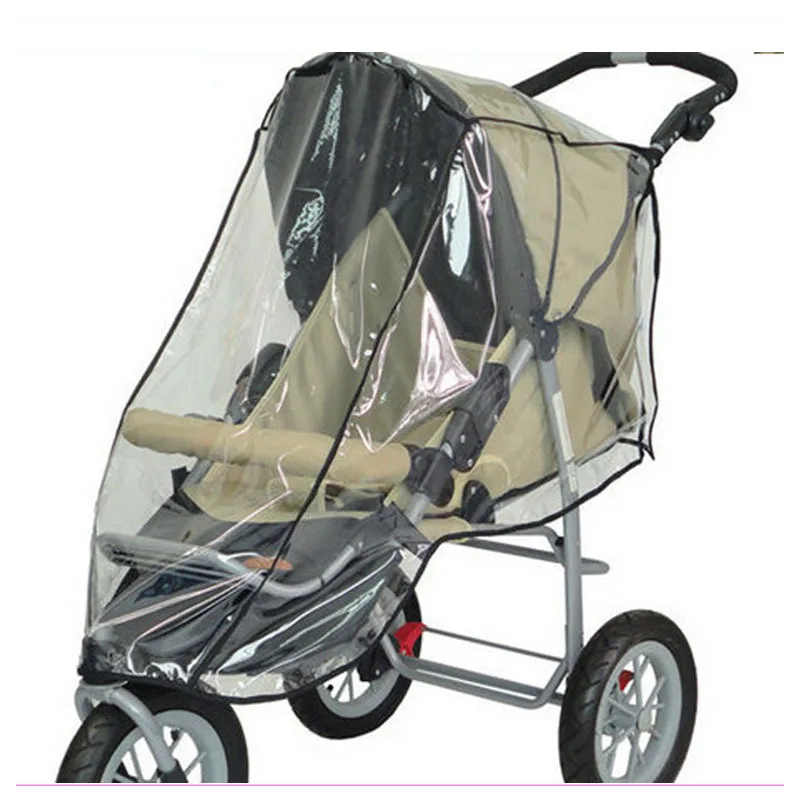 

Accessories Rain Cover Baby Tricycle Buggy Pram Raincoat Wind Poncho PVC Stroller Rain Cover for Baby Carriage