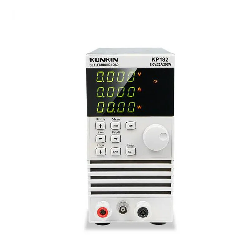 KUNKIN KP182/KP184 Single Channel Electronic DC Load meter 200W/150V/20A  400W/150V/40A Battery capacity power test aging