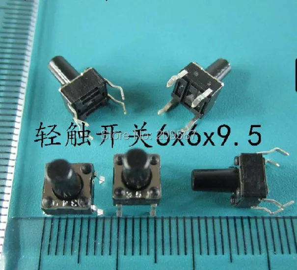 1000pcs Tactile Push Button Switch 6x6x9.5mm