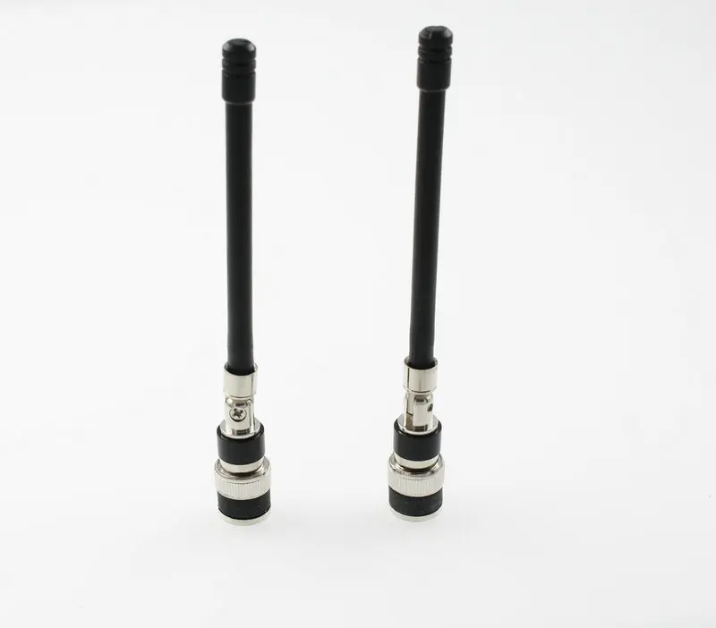 2 uds antena de micrófono BNC UHF para frecuencia de micrófono inalámbrico serie PGX24 SLX24 400-900MHz