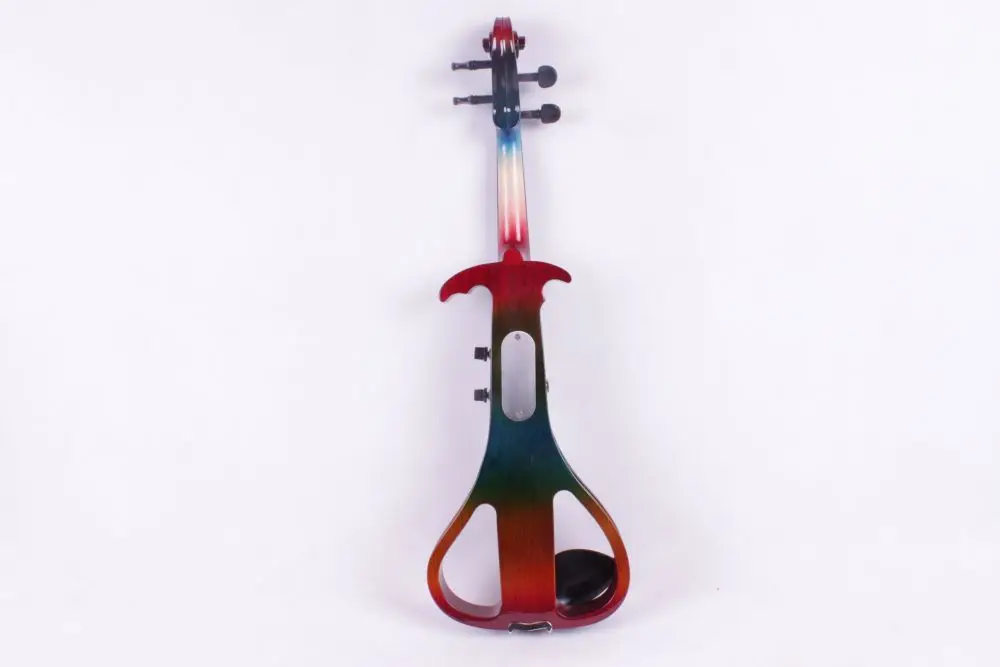 many color big pick up 4/4 Electric Violin Silent Pickup Fine tone Solid wood3# the item is the color can choose color