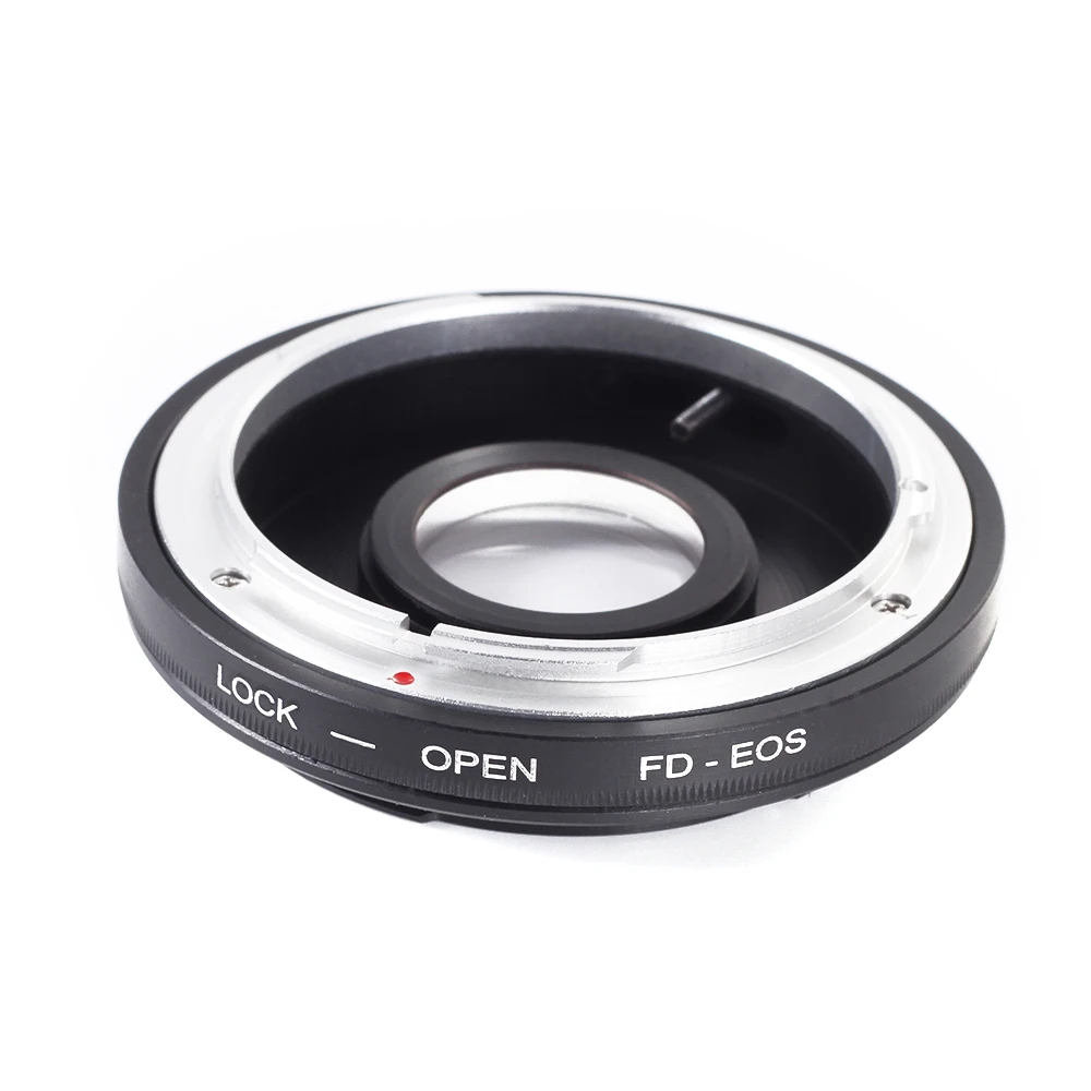 

FOTGA Lens Adapters Ring for Canon EF Camera to FD/FL Lens 70D 7D 5DIII 750D 700D 1200D Mount Adapter w/Glass+ Caps