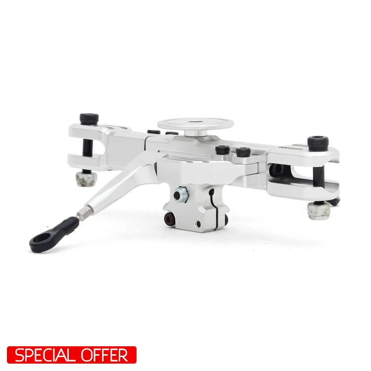 Alzrc  Main Rotor Head - Silver for DEVIL 450 480 465 ALIGN 450