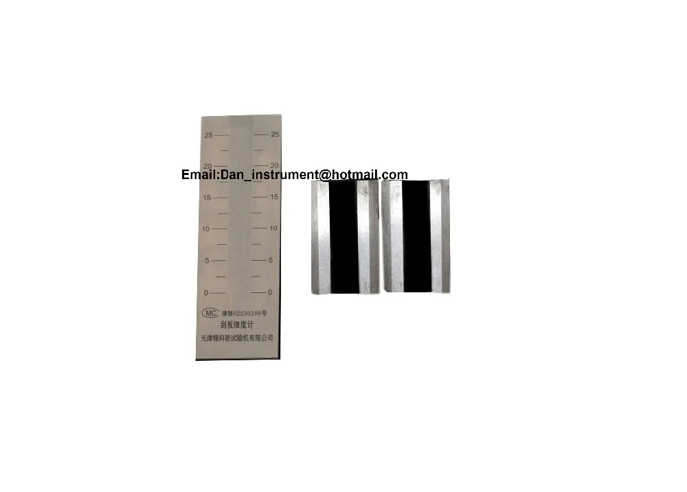 

Wholesale Sigle Groove Fineness gauge, grindometer,fineness meter 0~25