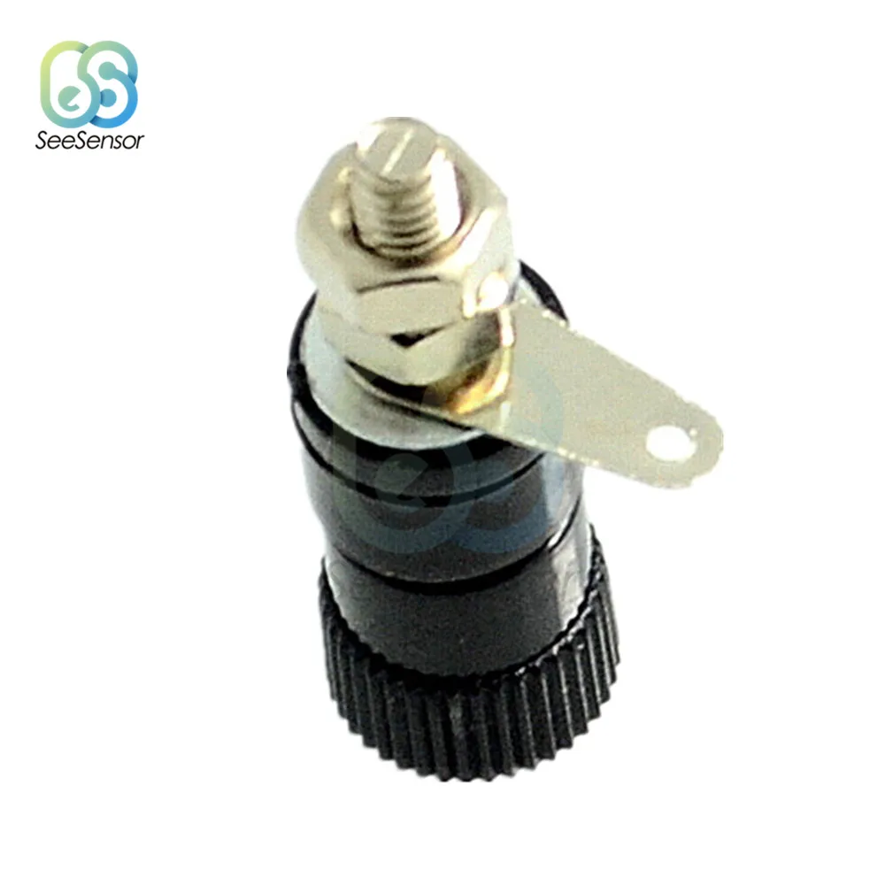 5 Pasang 10 Buah JS-910B 4Mm Soket Jack Colokan Pisang Colokan Ikat Betina untuk Sambungan Terminal Audio Speaker