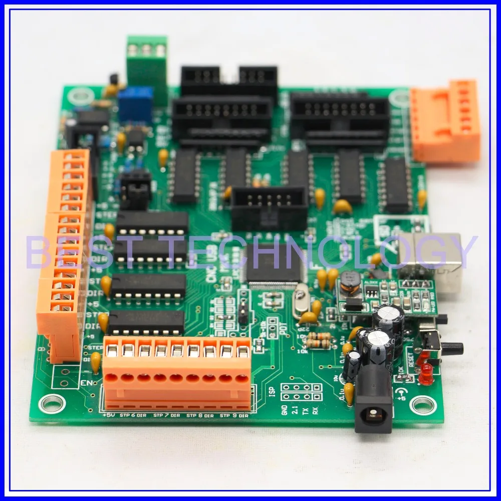 3 Axis 4 Axis 5 Axis Multi-axis USB CNC Controller CNC USB Interface Board  DIY MK2 100kHz  multifunctional control board