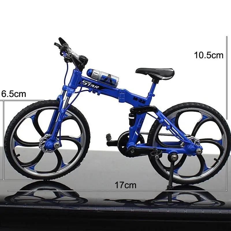 Mini dedo para bicicleta de montaña y carretera, uds de Metal, decoración de bicicleta de juguetes de bicicleta, excelente modelo de bicicleta, regalo para niños, 1 juguetes Bmx