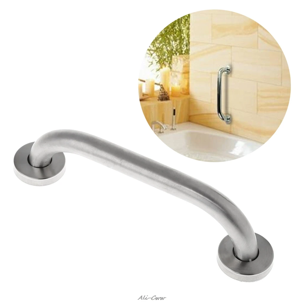 2018 Stainless Steel Bathroom Shower Support Wall Grab Bar Safety 20cm Handle Towels Rail Hot