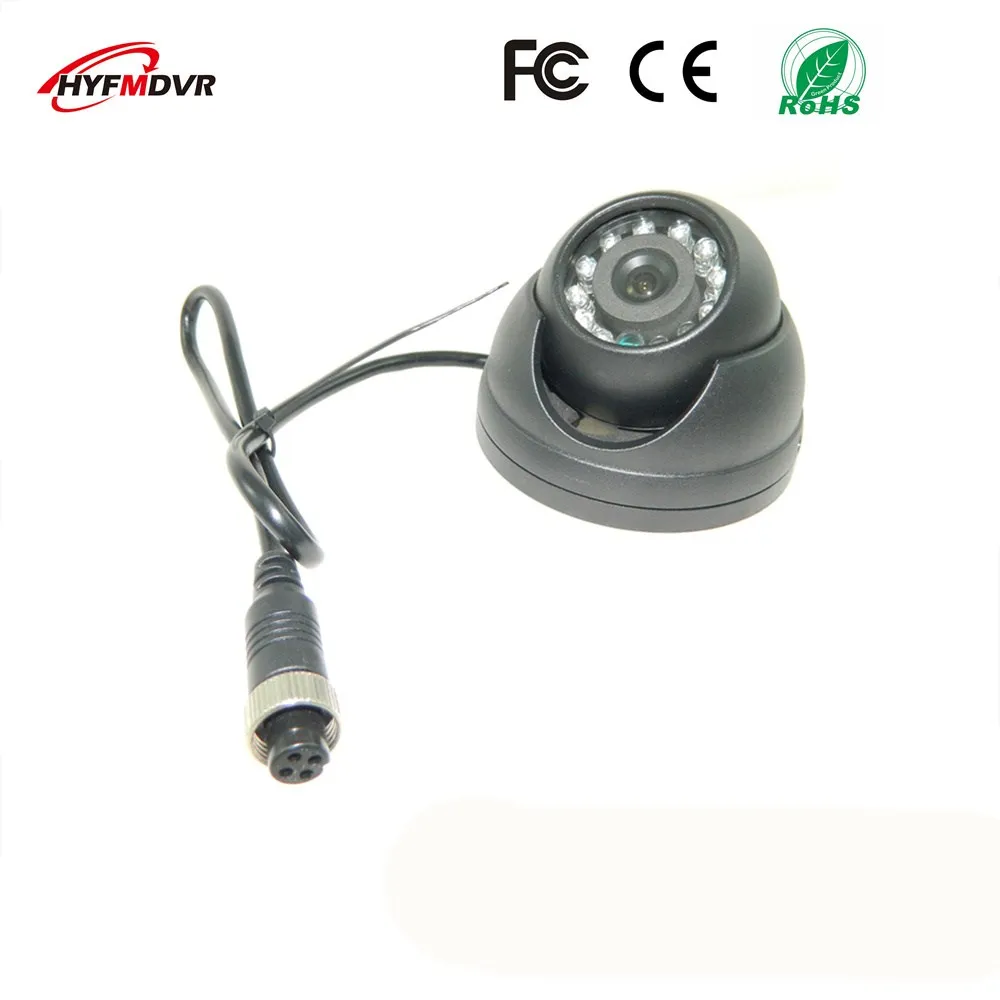 

CMOS/CCD 2 inch metal conch hemispheric surveillance probe SONY 600TVL 12V wide voltage truck camera 1080P/720P